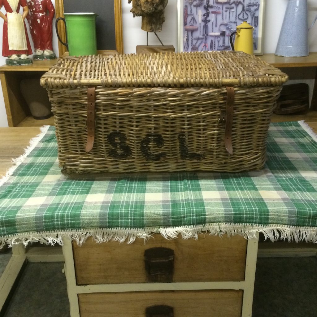 old laundry basket